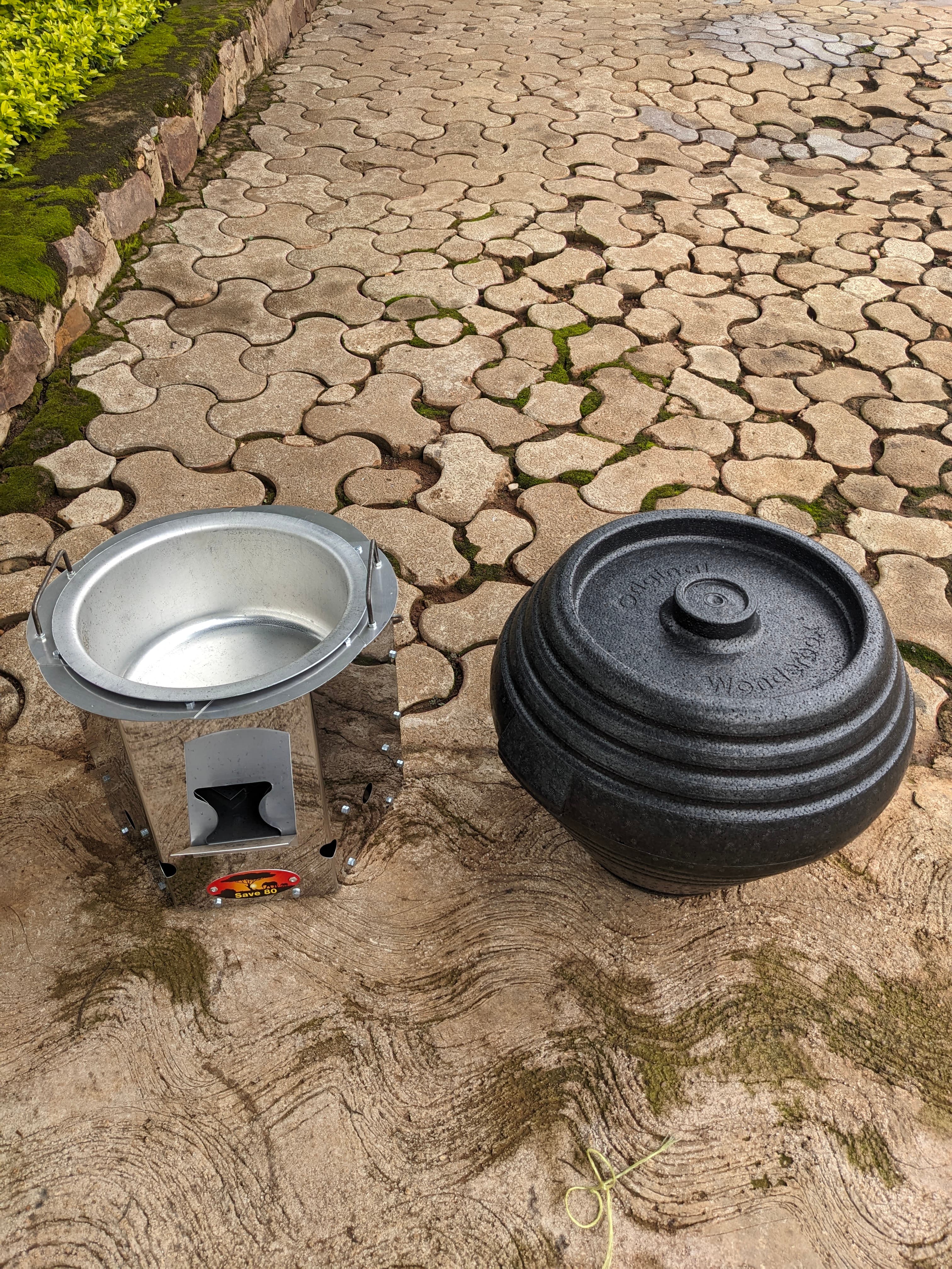 Save80 cookstove + Wonderbox